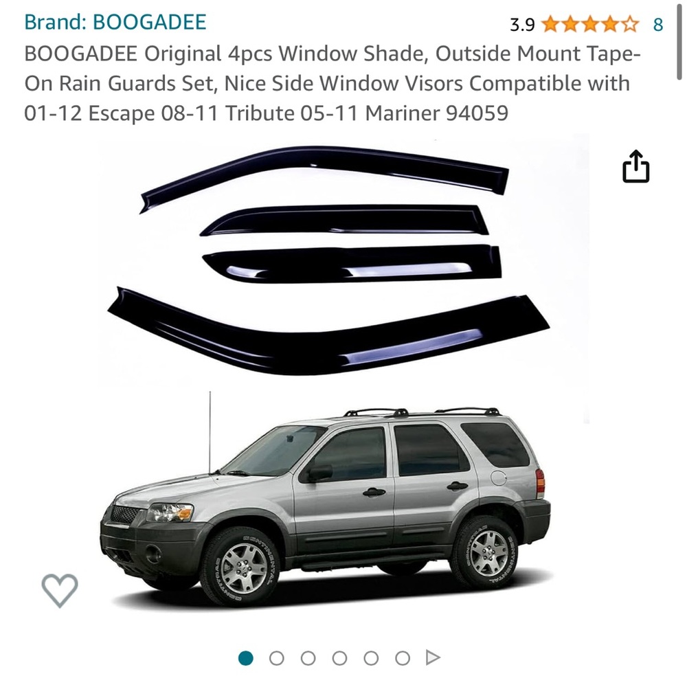 4pc Window Shade